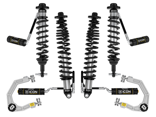 2021-2023 Ford Bronco Non-Sasquatch 3-4 Inch Lift Stage 4 Suspension System Billet Icon Vehicle Dynamics