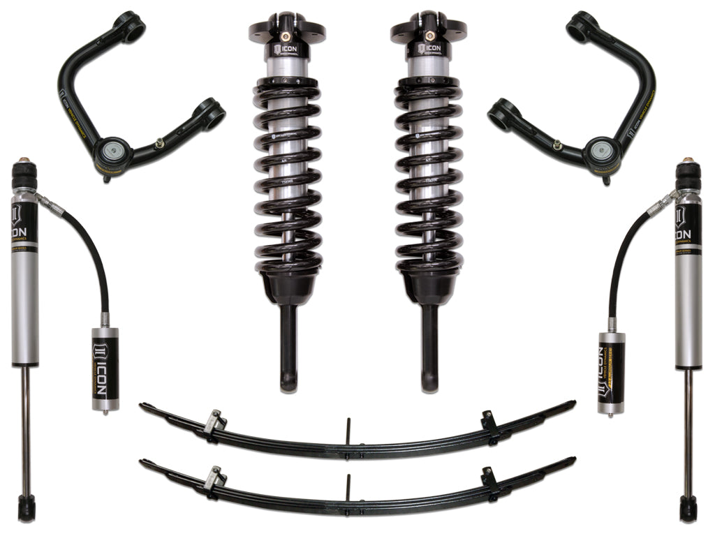 ICON 2005-2015 Toyota Tacoma 0-3.5 inch Lift/2016-2023 Tacoma 0-2.75 inch Lift, Stage 3 Suspension System, Tubular UCA