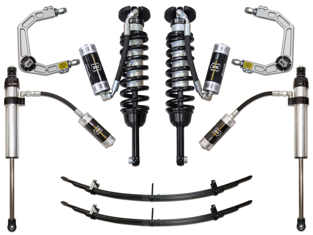 2005-2015 Toyota Tacoma 0-3.5 Inch Lift/2016-2023 Tacoma 0-2.75 Inch Lift Stage 5 Suspension System Billet UCA Icon Vehicle Dynamics