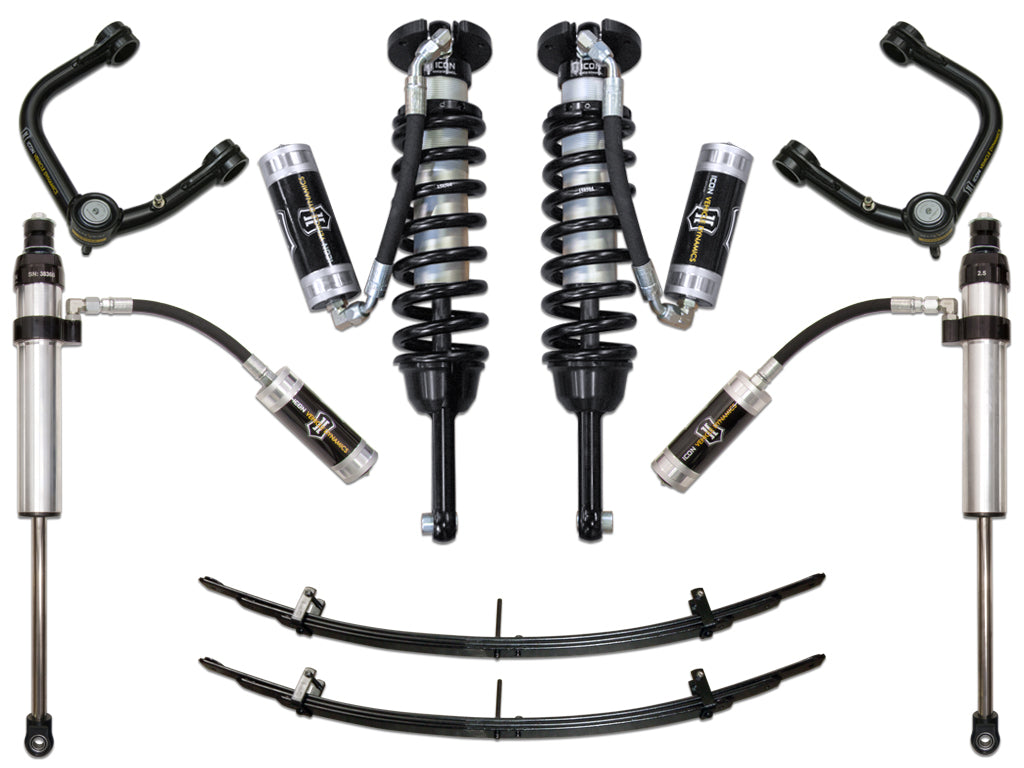 2005-2015 Toyota Tacoma 0-3.5 Inch Lift/2016-2023 Tacoma 0-2.75 Inch Lift Stage 5 Suspension System Tubular UCA Icon Vehicle Dynamics