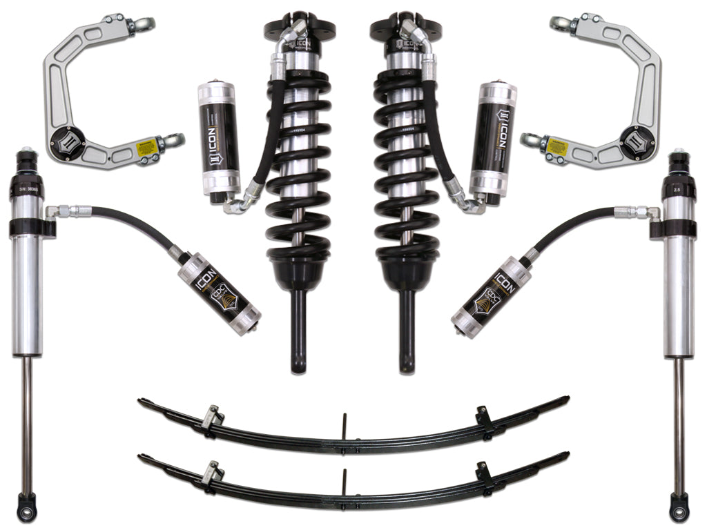 2005-2015 Toyota Tacoma 0-3.5 Inch Lift/2016-2023 Tacoma 0-2.75 Inch Lift Stage 6 Suspension System Billet UCA Icon Vehicle Dynamics