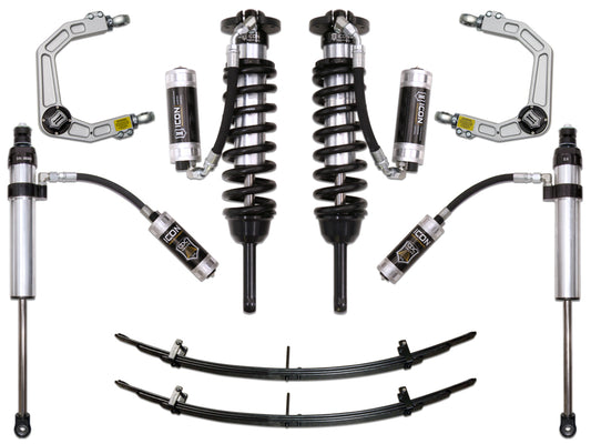 2005-2015 Toyota Tacoma 0-3.5 Inch Lift/2016-2023 Tacoma 0-2.75 Inch Lift Stage 6 Suspension System Billet UCA Icon Vehicle Dynamics