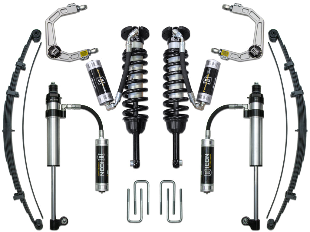 2005-2015 Toyota Tacoma 0-3.5 Inch Lift/2016-2023 Tacoma 0-2.75 Inch Lift Stage 8 Suspension System Billet UCA Icon Vehicle Dynamics