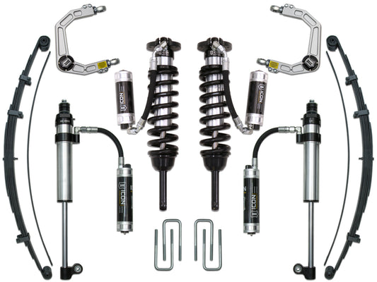 2005-2015 Toyota Tacoma 0-3.5 Inch Lift/2016-2023 Tacoma 0-2.75 Inch Lift Stage 9 Suspension System Billet UCA Icon Vehicle Dynamics