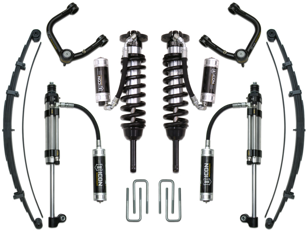 2005-2015 Toyota Tacoma 0-3.5 Inch Lift/2016-2023 Tacoma 0-2.75 Inch Lift Stage 10 Suspension System Tubular UCA Icon Vehicle Dynamics