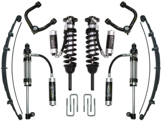 2005-2015 Toyota Tacoma 0-3.5 Inch Lift/2016-2023 Tacoma 0-2.75 Inch Lift Stage 10 Suspension System Tubular UCA Icon Vehicle Dynamics