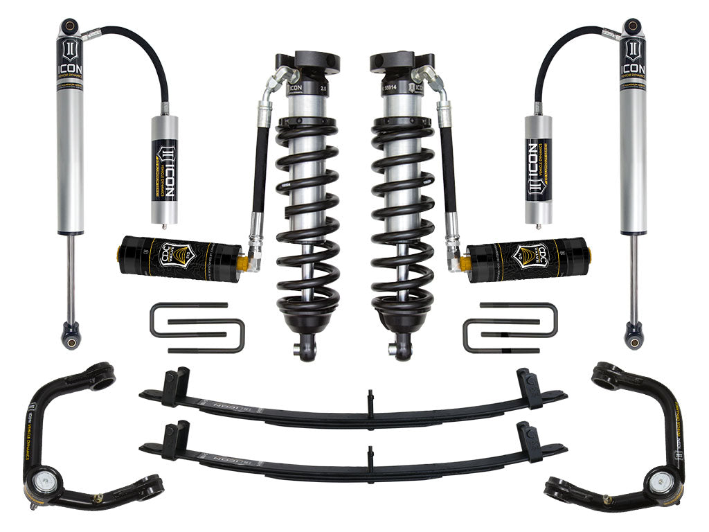 1995.5-04 Toyota Tacoma 0-3 Inch Lift Stage 5 Suspension System Tubular UCA Icon Vehicle Dynamics