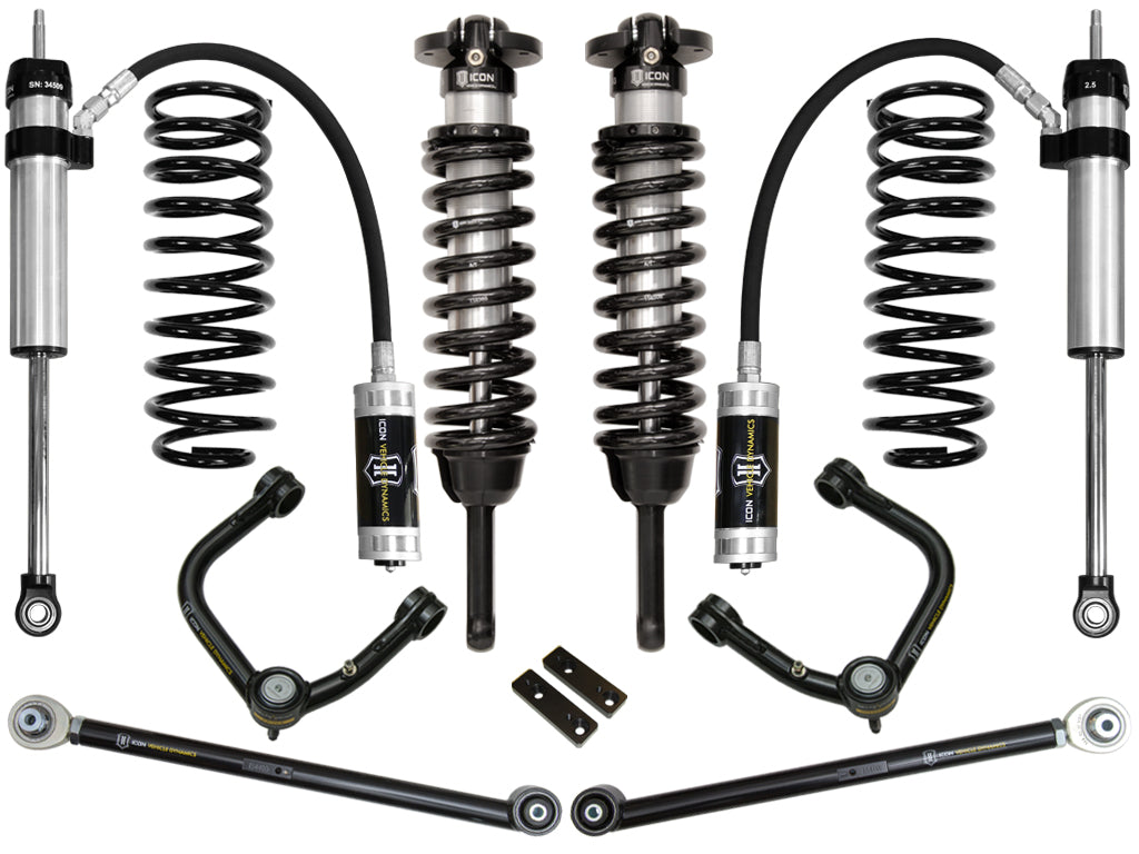 03-09 4Runner FJ Cruiser 0-3.5 Inch Stage 4 Suspension System W Tubular UCA Icon Vehicle Dynamics