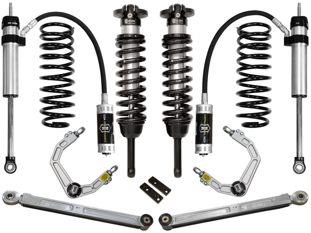 2010-2024 Toyota 4Runner/2010-2014 Toyota FJ Cruiser 0-3.5 Inch Lift Stage 4 Suspension System Billet UCA Icon Vehicle Dynamics