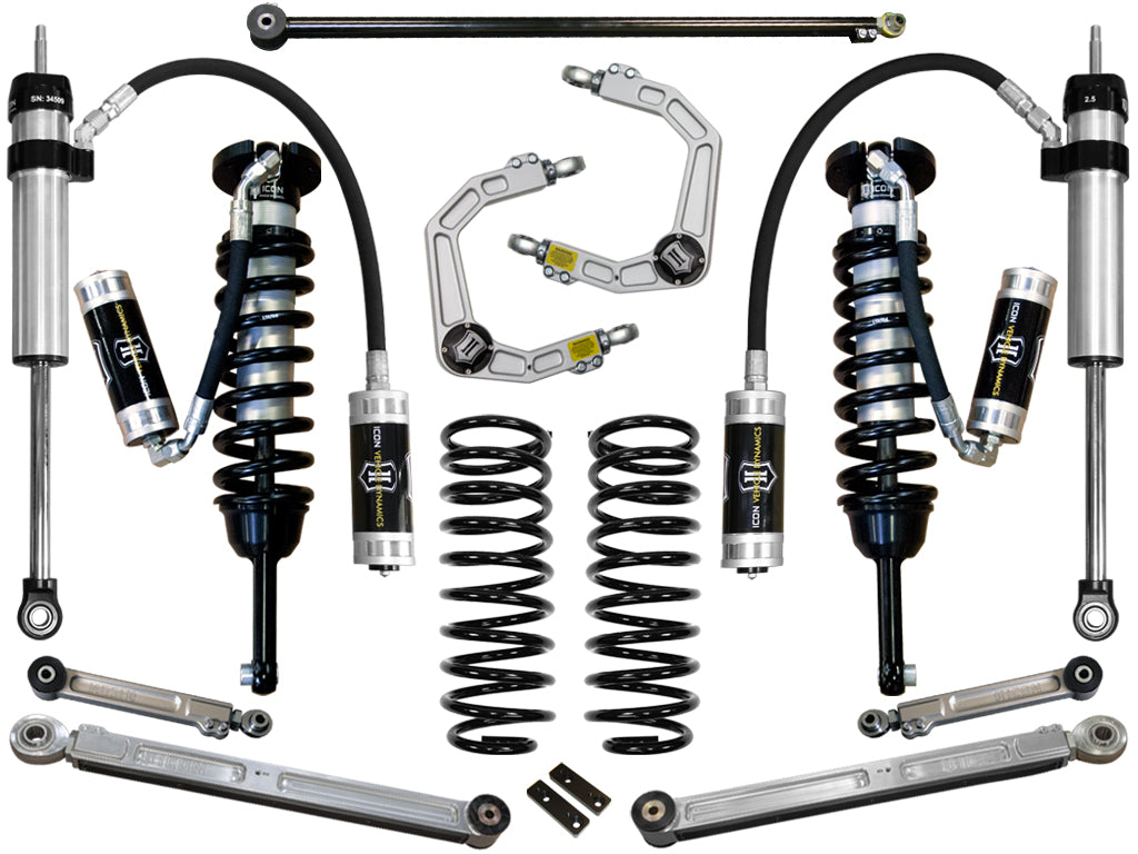 2010-2024 Toyota 4Runner/2010-2014 Toyota FJ Cruiser 0-3.5 Inch Lift Stage 6 Suspension System Billet UCA Icon Vehicle Dynamics