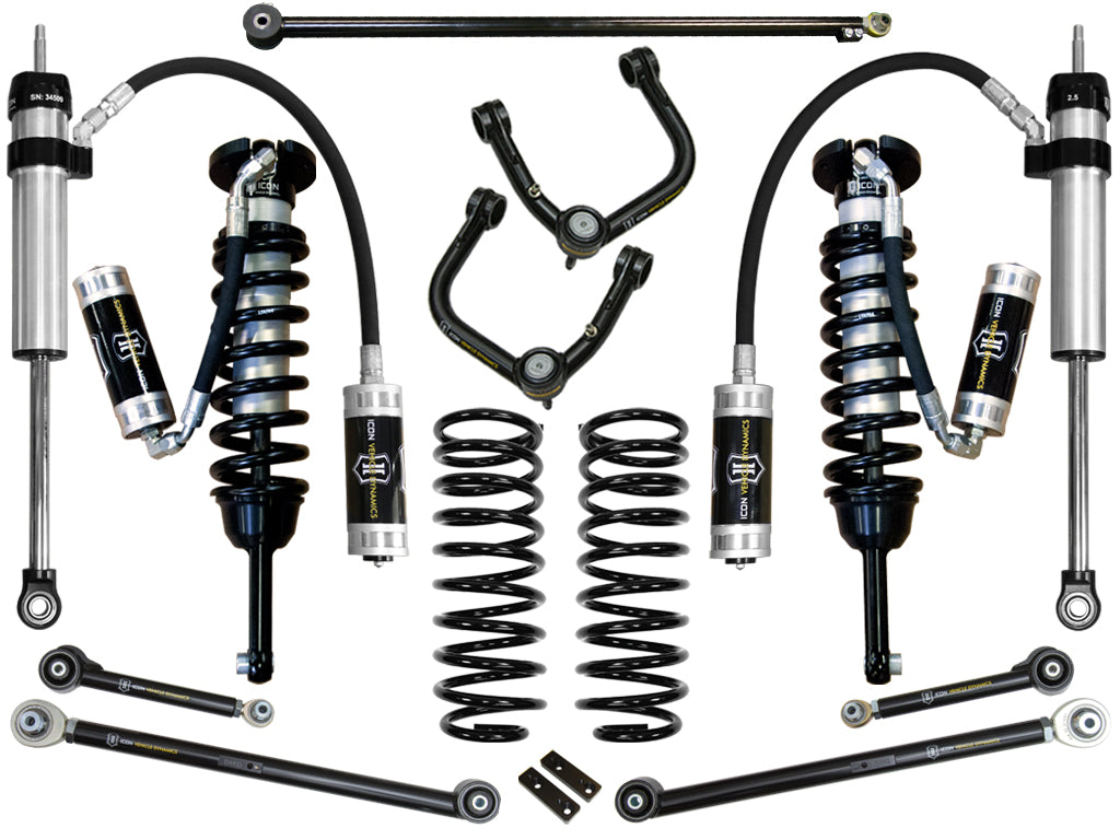 2010-2024 Toyota 4Runner/2010-2014 Toyota FJ Cruiser 0-3.5 Inch Lift Stage 6 Suspension System Tubular UCA Icon Vehicle Dynamics