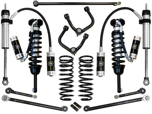 2010-2024 Toyota 4Runner/2010-2014 Toyota FJ Cruiser 0-3.5 Inch Lift Stage 6 Suspension System Tubular UCA Icon Vehicle Dynamics