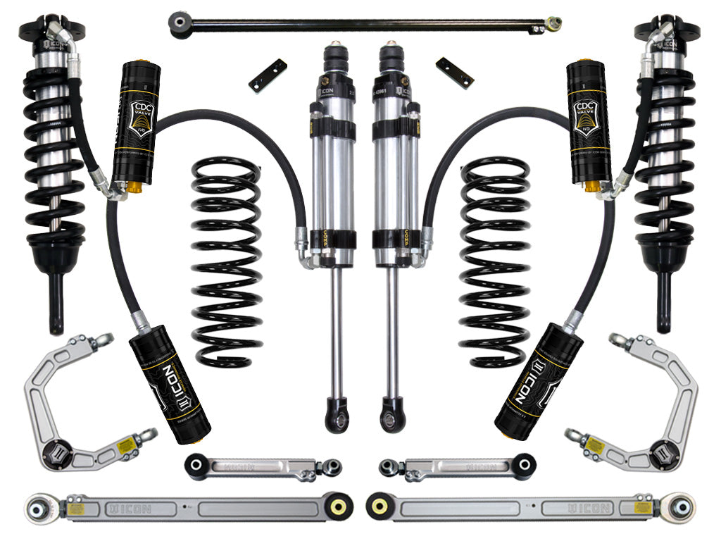 2010-2024 Toyota 4Runner/2010-2014 Toyota FJ Cruiser 0-3.5 Inch Lift Stage 8 Suspension System Billet UCA Icon Vehicle Dynamics