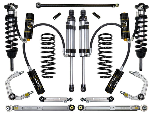 2010-2024 Toyota 4Runner/2010-2014 Toyota FJ Cruiser 0-3.5 Inch Lift Stage 8 Suspension System Billet UCA Icon Vehicle Dynamics