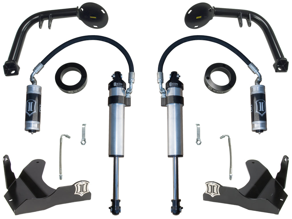 2010-2024 Toyota 4Runner/2010-2014 Toyota FJ Cruiser Stage 1 S2 Secondary Shock Upgrade System Icon Vehicle Dynamics