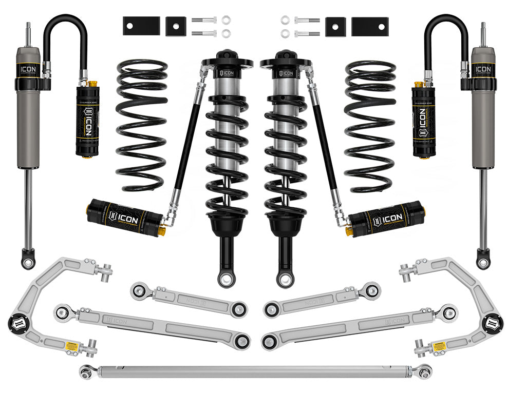 2022-2025 Toyota Tundra 1.25-3.5 Inch Lift Stage 11 (Trd) 2.5 Suspension System Billet CDCV Icon Vehicle Dynamics