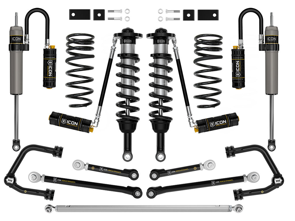 2022-2025 Toyota Tundra 2-3.5 Inch Lift Stage 11 2.5 Suspension System Tubular CDCV Icon Vehicle Dynamics