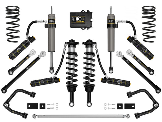 2022-2025 Toyota Tundra 2-3.5 Inch Lift Stage 14 2.5 Suspension System Tubular Icon Vehicle Dynamics