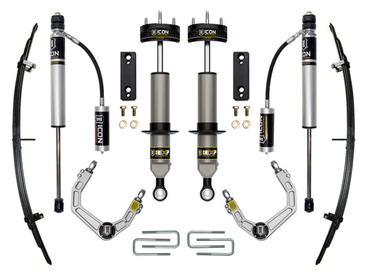 2005-2023 Toyota Tacoma 0-2 Inch Lift Stage 3 Exp Suspension System Billet UCA Icon Vehicle Dynamics