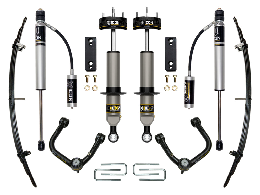 2005-2023 Toyota Tacoma 0-2 Inch Lift Stage 3 Exp Suspension System Tubular UCA Icon Vehicle Dynamics