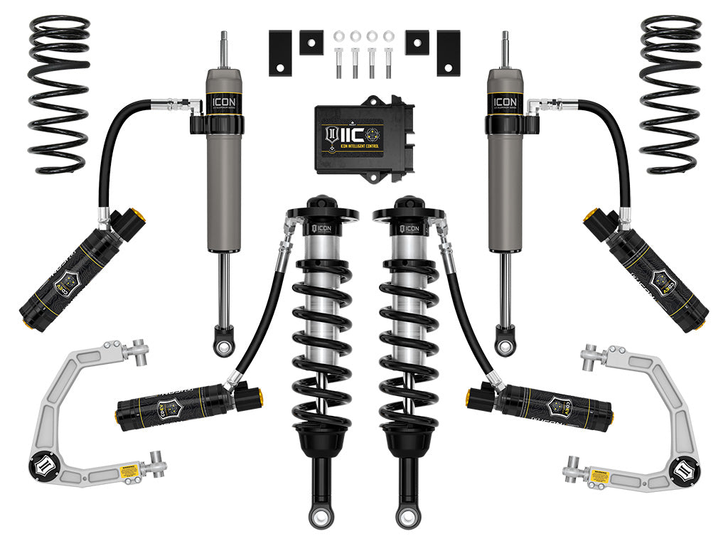 2023-2025 Toyota Sequoia 3-4.5 Inch Lift Stage 11 Suspension System Billet Icon Vehicle Dynamics