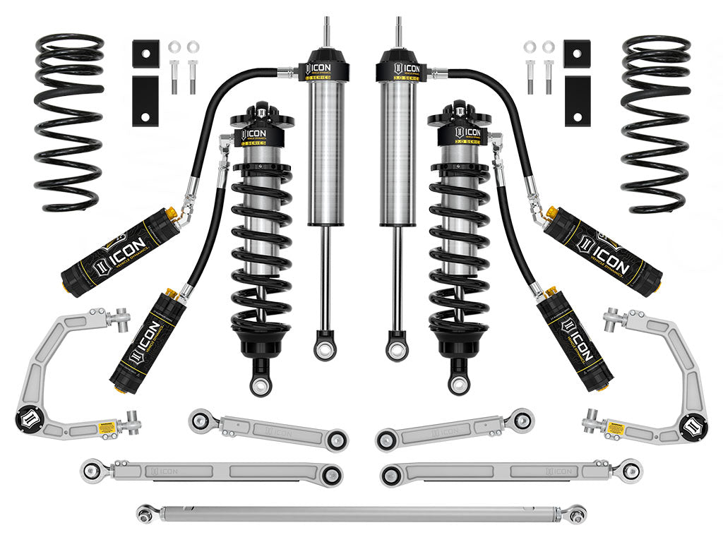 2023-2025 Toyota Sequoia 3-4.25 Inch Lift Stage 2 3.0 Suspension System Billet CDCV Icon Vehicle Dynamics