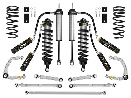 2023-2025 Toyota Sequoia 3-4.25 Inch Lift Stage 2 3.0 Suspension System Billet CDCV Icon Vehicle Dynamics