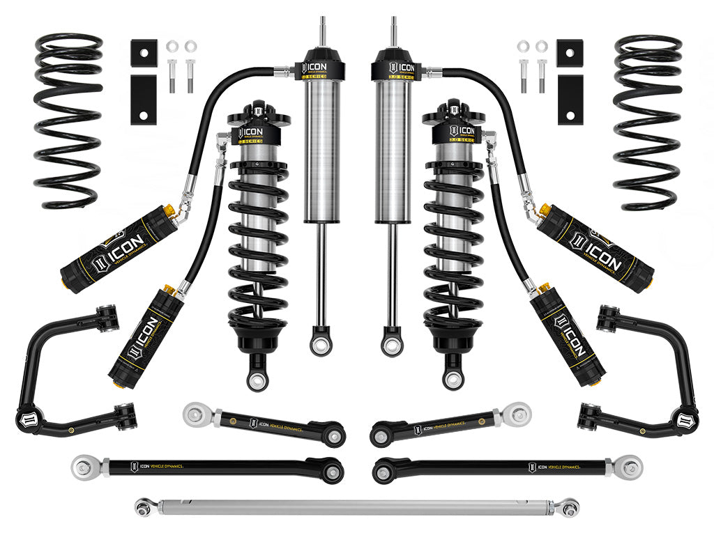 2023-2025 Toyota Sequoia 3-4.25 Inch Lift Stage 2 3.0 Suspension System Tubular CDCV Icon Vehicle Dynamics