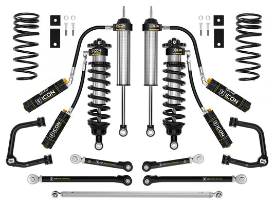 2023-2025 Toyota Sequoia 3-4.25 Inch Lift Stage 2 3.0 Suspension System Tubular CDCV Icon Vehicle Dynamics