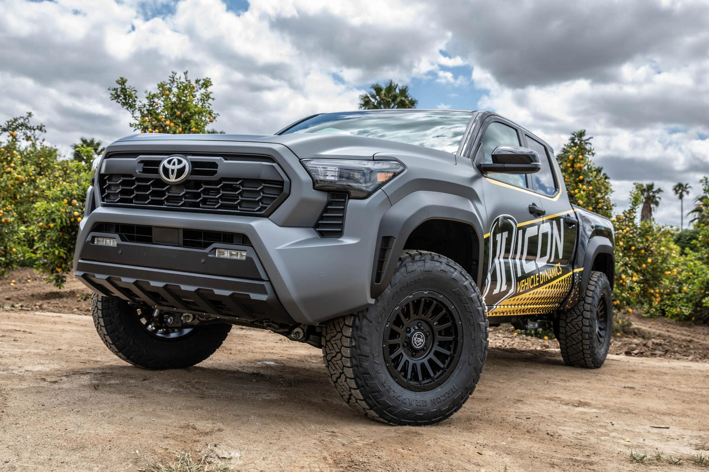 2024-2025 Toyota Tacoma 1.25-3 Inch Lift Stage 3 Suspension System Tubular Icon Vehicle Dynamics