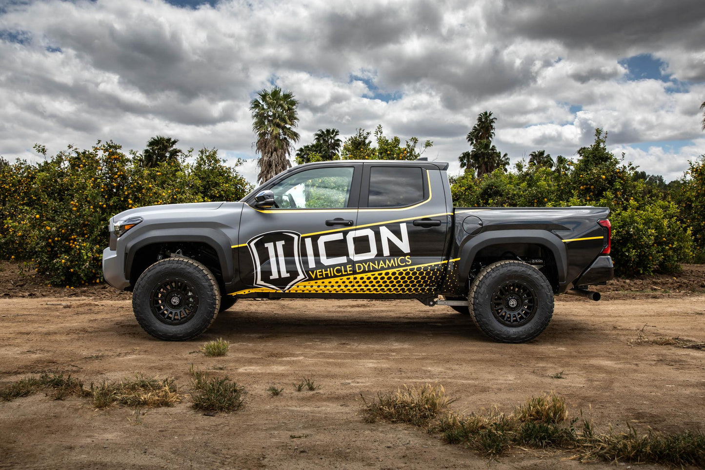 2024-2025 Toyota Tacoma 1.25-3 Inch Lift Stage 5 Suspension System Billet Overland Rear Springs Icon Vehicle Dynamics