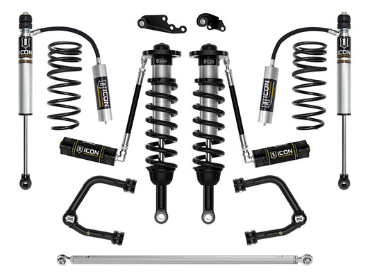 2024-2025 Lexus GX550 1.25-3 Inch Lift Stage 4 Suspension System Tubular Icon Vehicle Dynamics