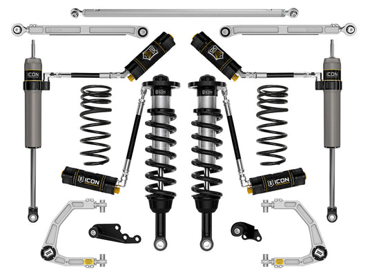 2024-2025 Lexus GX550 1.25-3 Inch Lift Stage 8 Suspension System CDCV Billet Icon Vehicle Dynamics