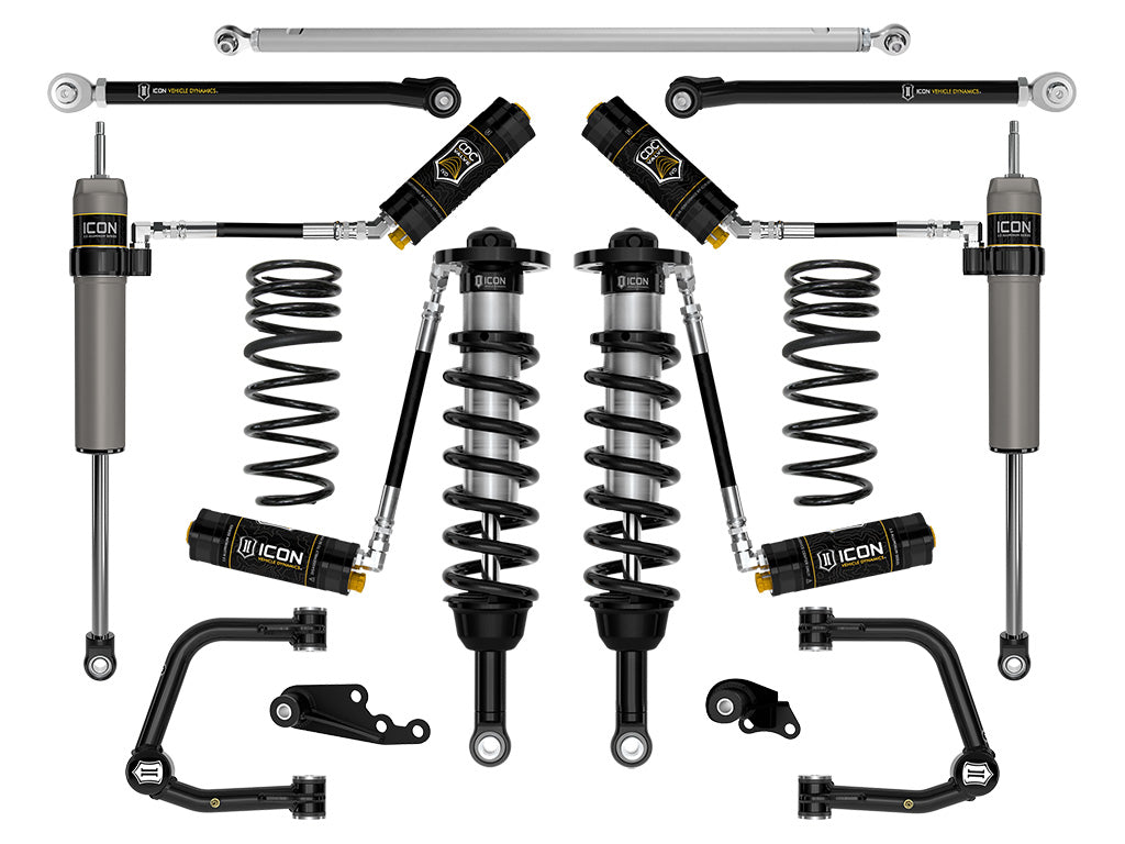 2024-2025 Lexus GX550 1.25-3 Inch Lift Stage 8 Suspension System CDCV Tubular Icon Vehicle Dynamics