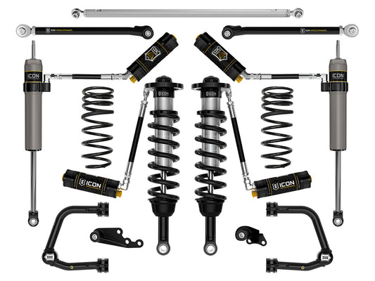 2024-2025 Lexus GX550 1.25-3 Inch Lift Stage 8 Suspension System CDCV Tubular Icon Vehicle Dynamics