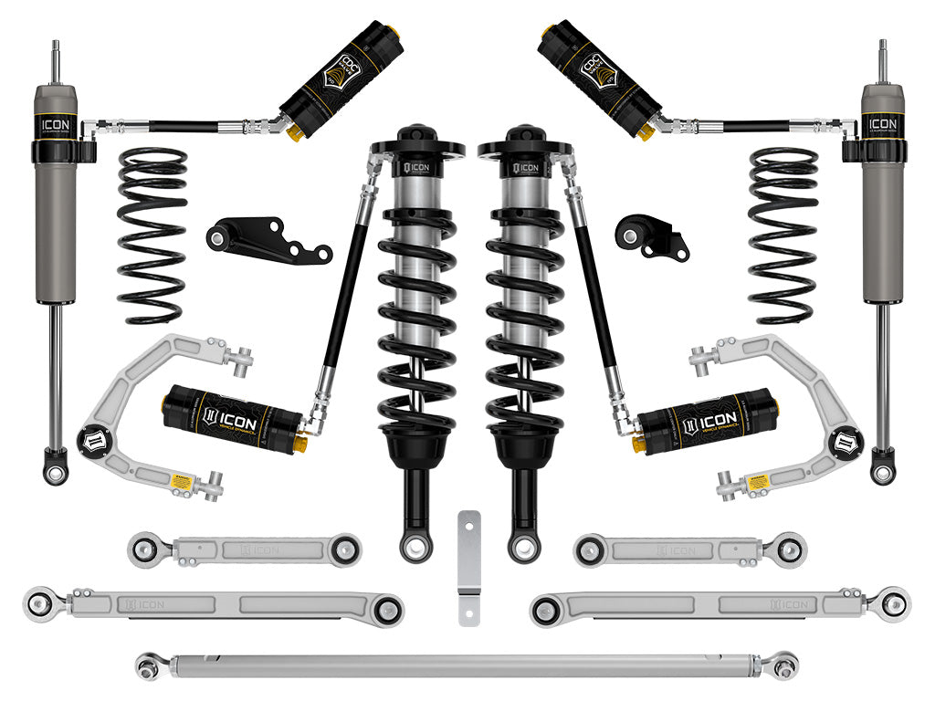 2024-2025 Lexus GX550 1.25-3 Inch Lift Stage 9 Suspension System CDCV Billet Icon Vehicle Dynamics
