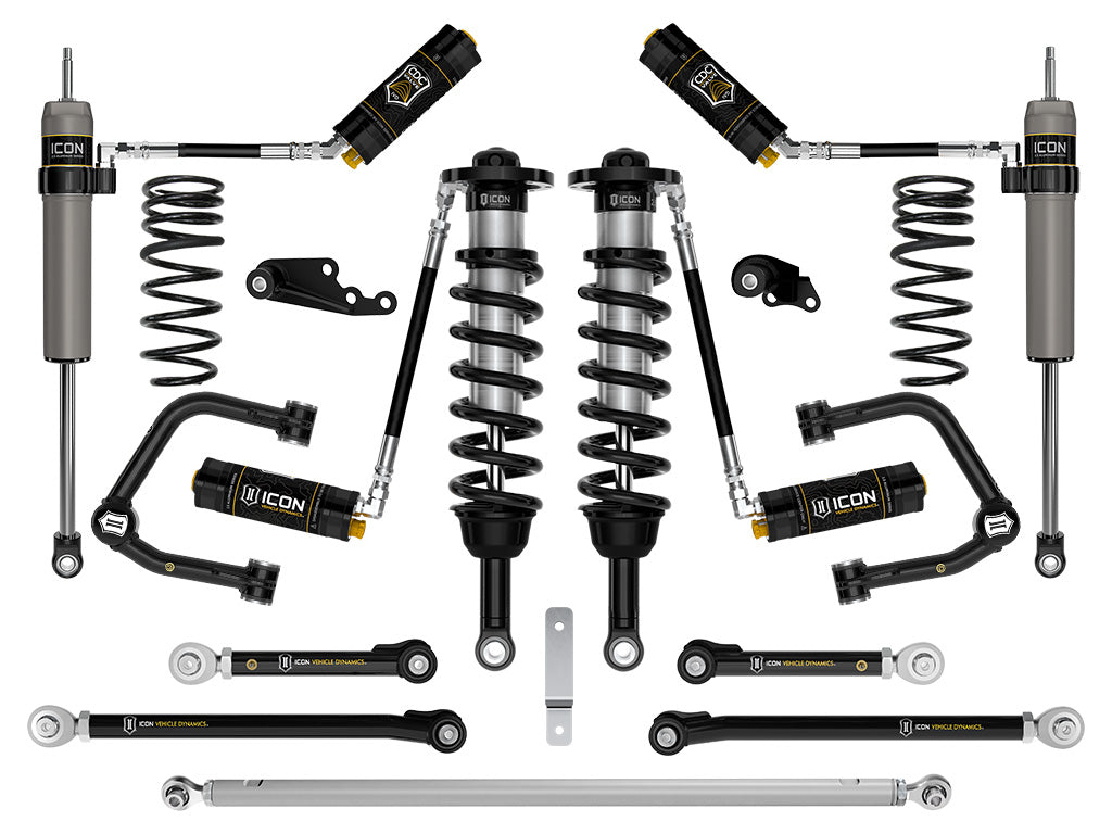 2024-2025 Lexus GX550 1.25-3 Inch Lift Stage 9 Suspension System CDCV Tubular Icon Vehicle Dynamics
