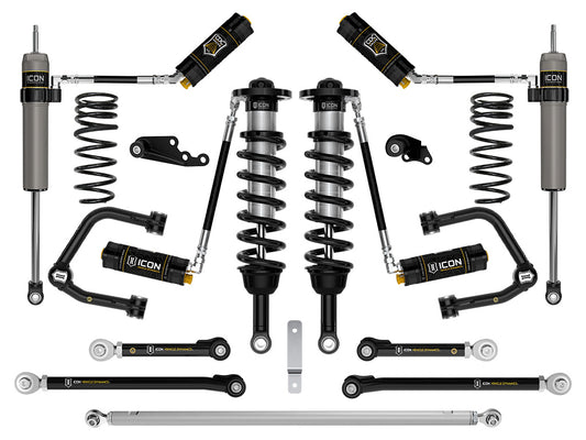 2024-2025 Lexus GX550 1.25-3 Inch Lift Stage 9 Suspension System CDCV Tubular Icon Vehicle Dynamics