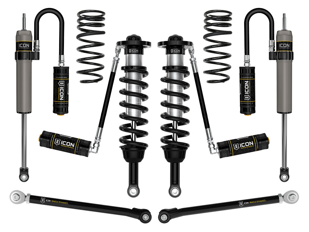 2023-2025 Toyota Sequoia Trd Pro 1-2.5 Inch Lift Stage 4 2.5 Suspension System Tubular Icon Vehicle Dynamics