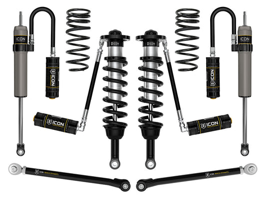 2023-2025 Toyota Sequoia Trd Pro 1-2.5 Inch Lift Stage 4 2.5 Suspension System Tubular Icon Vehicle Dynamics