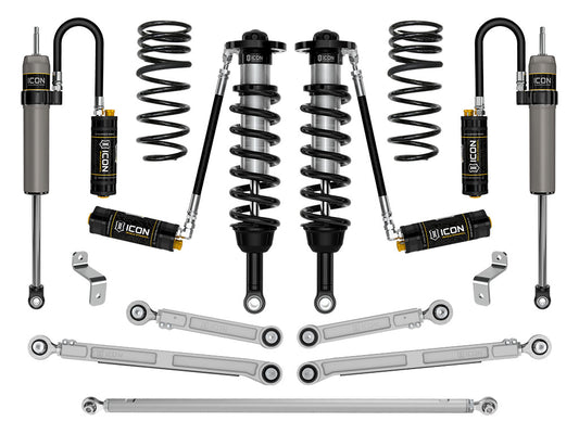 2023-2025 Toyota Sequoia Trd Pro 1-2.5 Inch Lift Stage 7 2.5 Suspension System Billet Icon Vehicle Dynamics