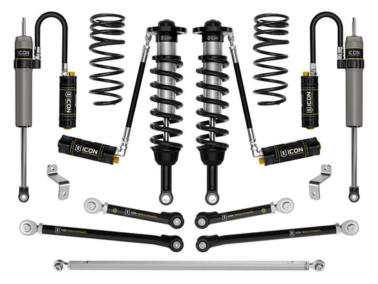 2023-2025 Toyota Sequoia Trd Pro 1-2.5 Inch Lift Stage 7 2.5 Suspension System Tubular Icon Vehicle Dynamics