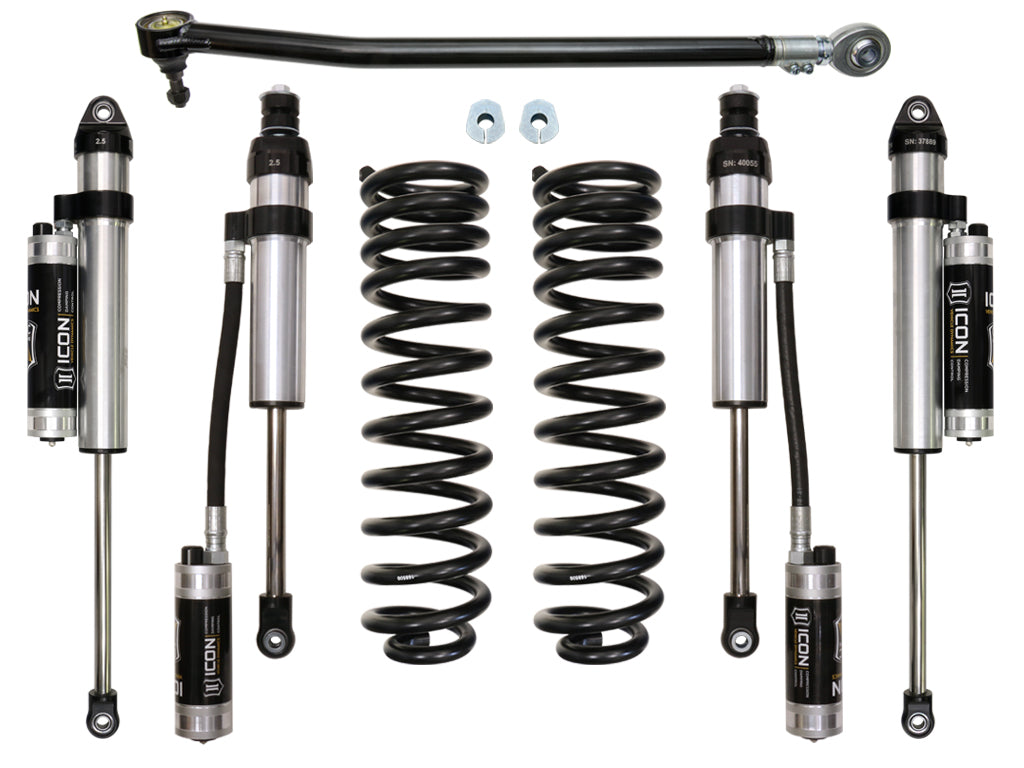 2017-2019 Ford F-250/F-350 4WD Diesel 2.5 Inch Lift Stage 4 Suspension System Icon Vehicle Dynamics