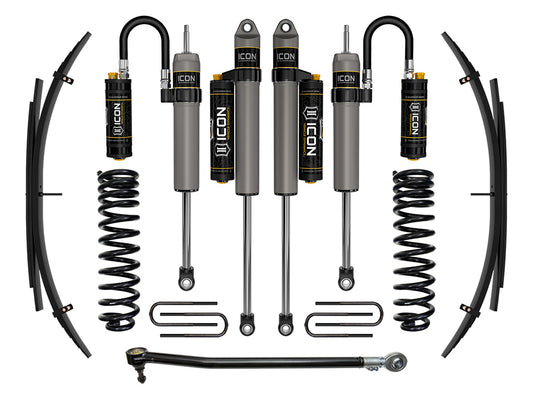 2017-2019 Ford F-250/F-350 4WD Diesel 2.5 Inch Lift Stage 4 Suspension System W/ Expansion Packs Icon Vehicle Dynamics