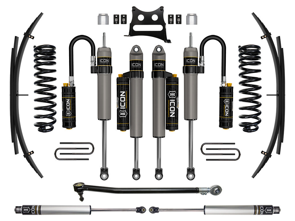 2017-2019 Ford F-250/F-350 Super Duty 4WD Diesel 2.5 Inch Lift Stage 5 Suspension System W/ Expansion Packs Icon Vehicle Dynamics