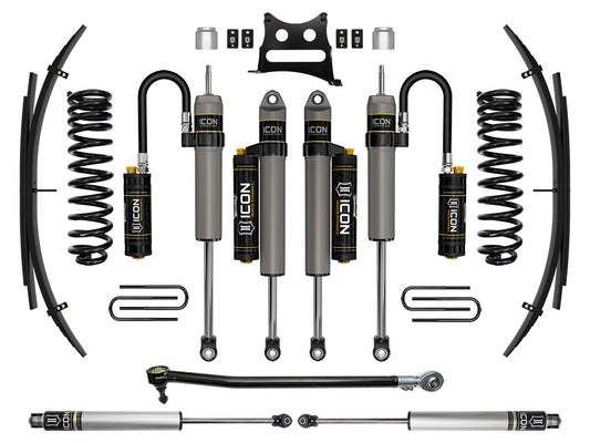 2017-2019 Ford F-250/F-350 Super Duty 4WD Diesel 2.5 Inch Lift Stage 5 Suspension System W/ Expansion Packs Icon Vehicle Dynamics