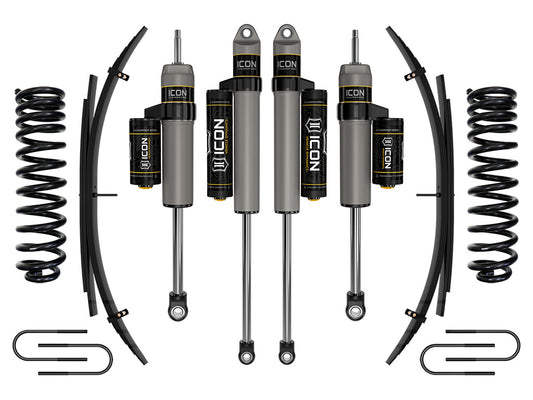 2008-2010 Ford F-250/F-350 Super Duty 4WD Diesel 2.5 Inch Lift Stage 3 Suspension System W/ Expansion Packs Icon Vehicle Dynamics