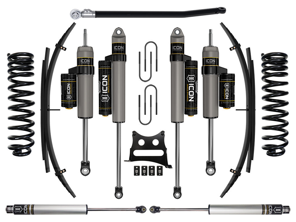 2008-2010 Ford F-250/F-350 Super Duty 4WD Diesel 2.5 Inch Lift Stage 4 Suspension System W/ Expansion Packs Icon Vehicle Dynamics