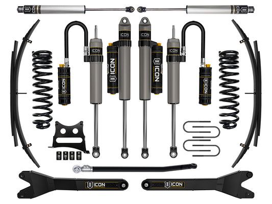 2008-2010 Ford F-250/F-350 Super Duty 4WD Diesel 2.5 Inch Lift Stage 6 Suspension System W/ Expansion Packs Icon Vehicle Dynamics