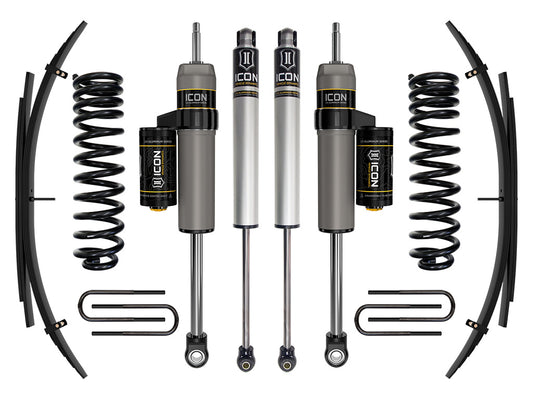 2011-2016 Ford F-250/F-350 Super Duty 4WD Diesel 2.5 Inch Lift Stage 2 Suspension System W/ Expansion Packs Icon Vehicle Dynamics